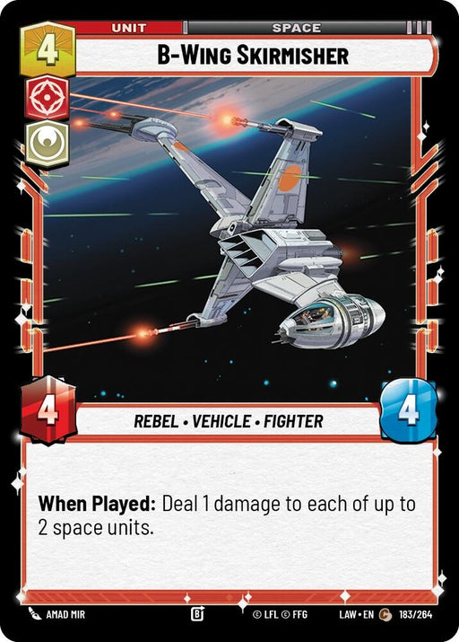 Image for B-Wing Skirmisher (183/264) [A Lawless Time] - Star Wars: Unlimited
