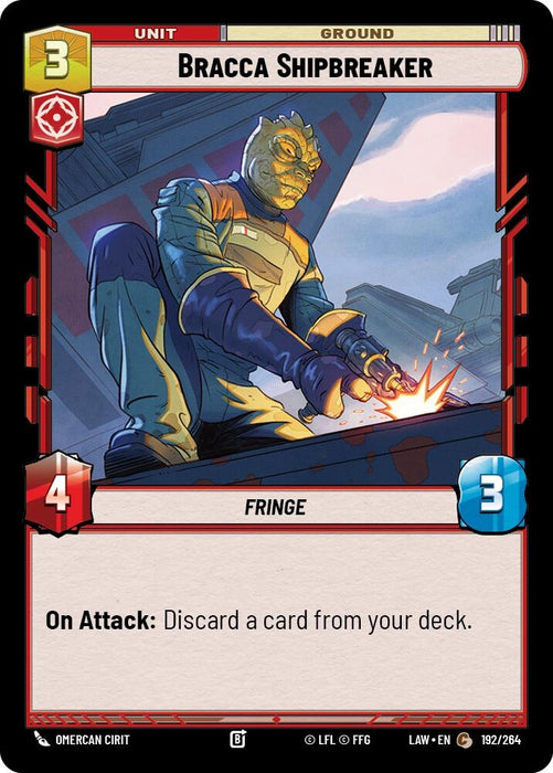 Image for Bracca Shipbreaker (192/264) [A Lawless Time] - Star Wars: Unlimited