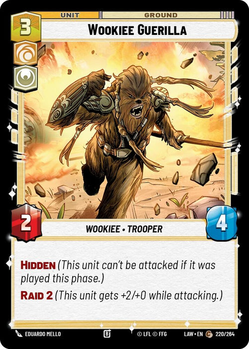 Image for Wookiee Guerilla (220/264) [A Lawless Time] - Star Wars: Unlimited