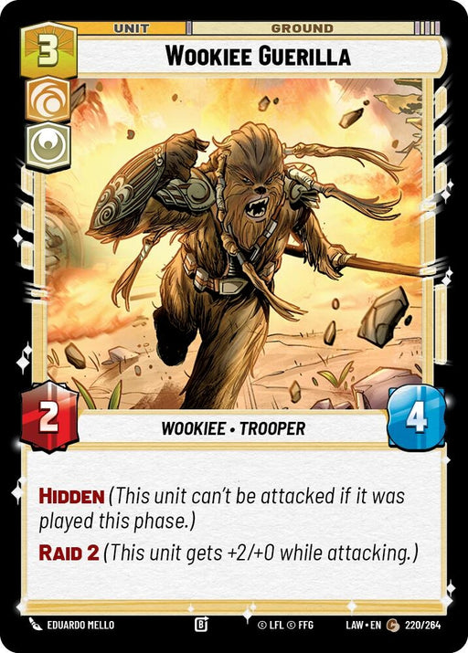 Image for Wookiee Guerilla (220/264) [A Lawless Time] - Star Wars: Unlimited