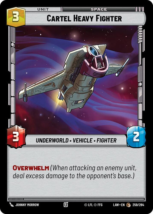 Image for Cartel Heavy Fighter (259/264) [A Lawless Time] - Star Wars: Unlimited