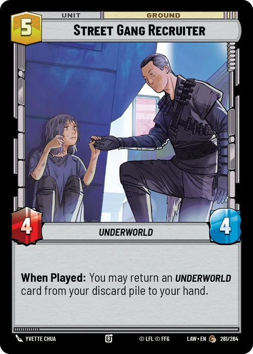 Image for Street Gang Recruiter (261/264) [A Lawless Time] - Star Wars: Unlimited
