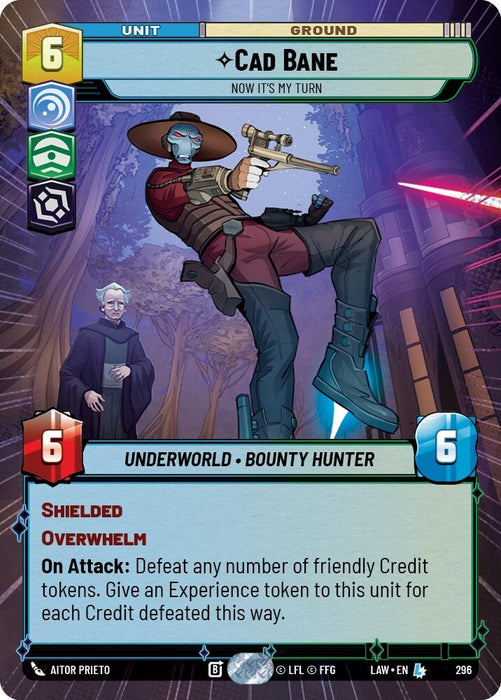 Image for Cade Bane - Now It's My Turn (Hyperspace) [A Lawless Time] - Star Wars: Unlimited