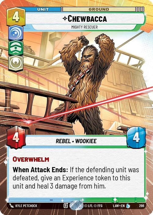 Image for Chewbacca - Mighty Rescuer (Hyperspace) [A Lawless Time] - Star Wars: Unlimited