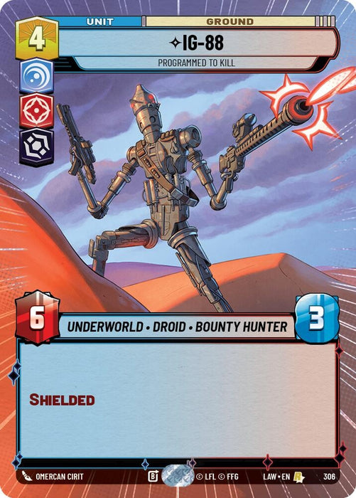 Image for IG-88 - Programmed to Kill (Hyperspace) [A Lawless Time] - Star Wars: Unlimited