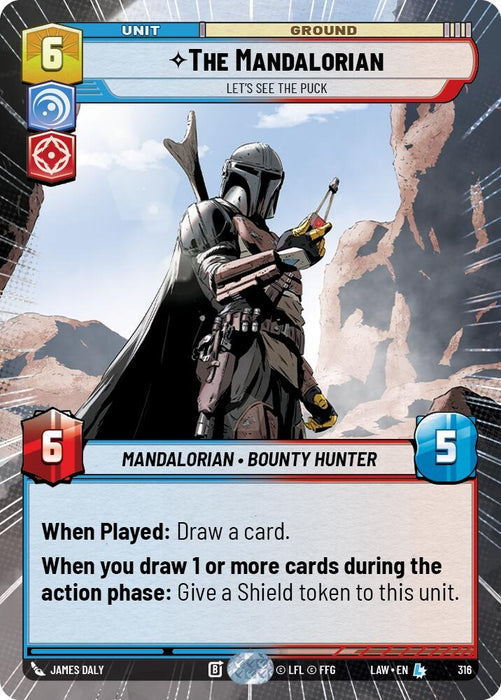 Image for The Mandalorian - Let's See The Puck (Hyperspace) [A Lawless Time] - Star Wars: Unlimited