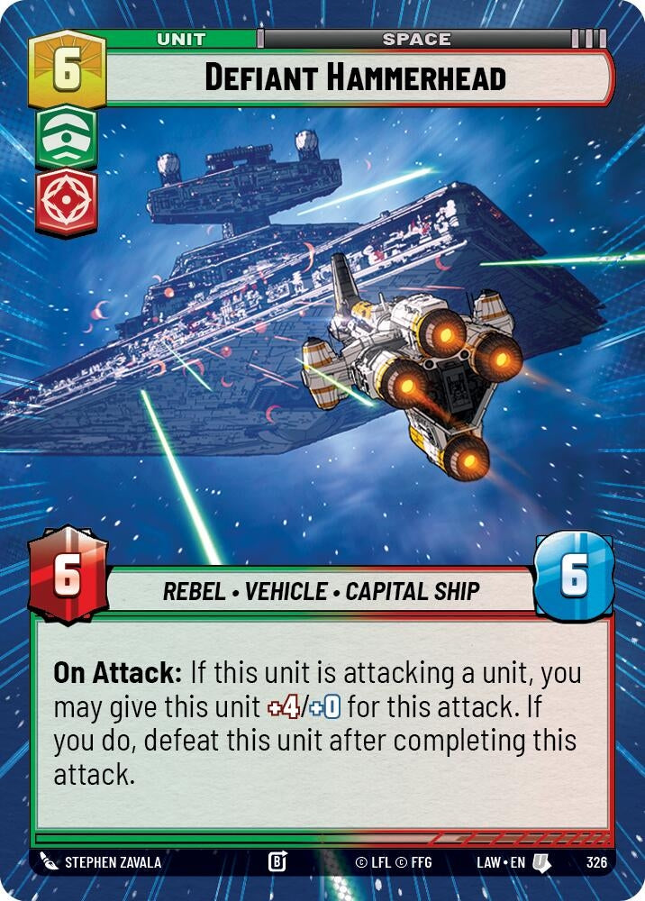 Image for Defiant Scrapper (Hyperspace) [A Lawless Time] - Star Wars: Unlimited