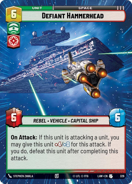 Image for Defiant Scrapper (Hyperspace) [A Lawless Time] - Star Wars: Unlimited