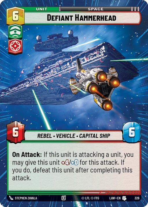 Image for Defiant Scrapper (Hyperspace) [A Lawless Time] - Star Wars: Unlimited