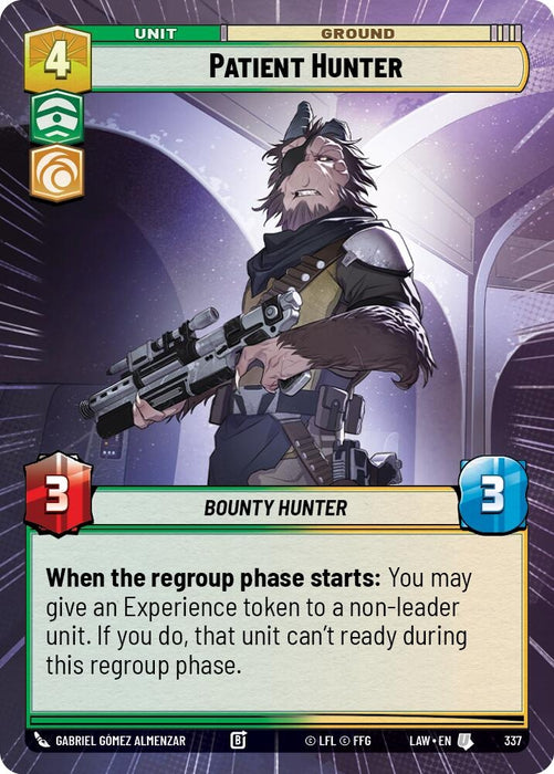 Image for Patient Hunter (Hyperspace) [A Lawless Time] - Star Wars: Unlimited