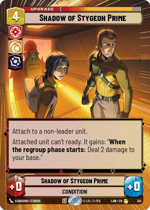 Image for Shadow of Stygeon Prime (Hyperspace) [A Lawless Time] - Star Wars: Unlimited