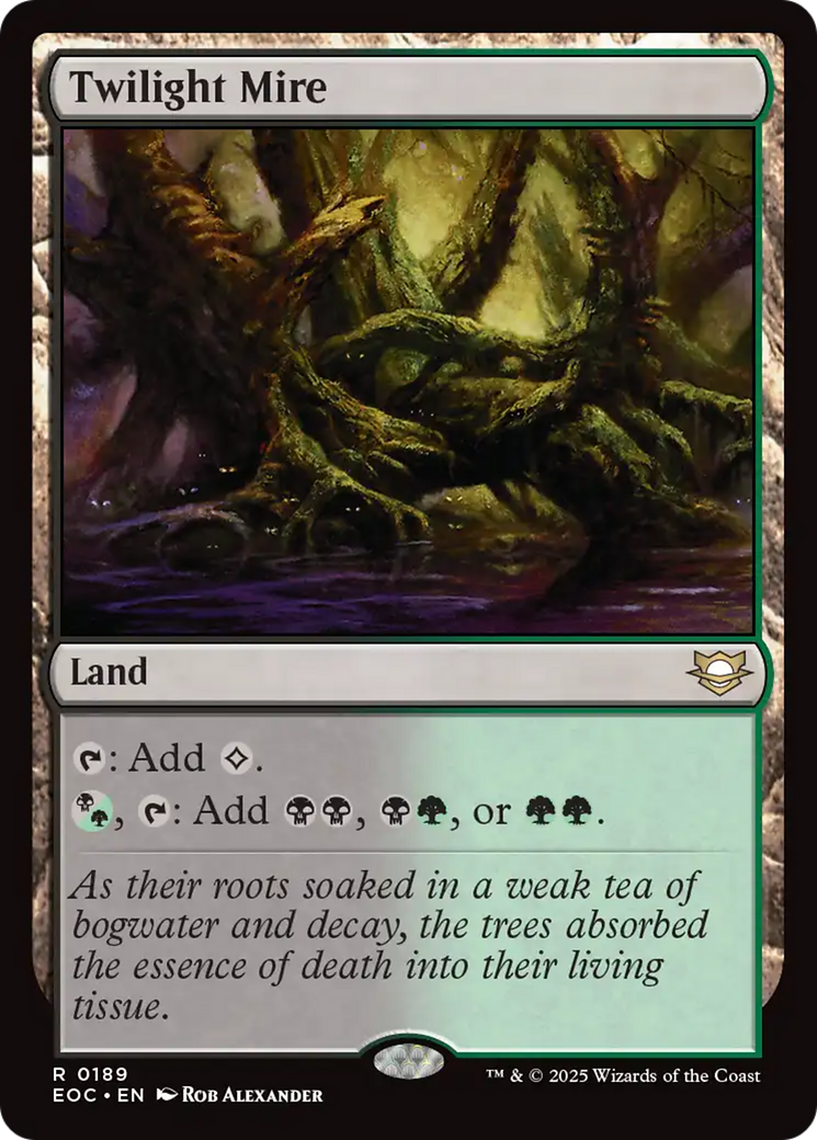 Twilight Mire (189) [Commander: Edge of Eternities]