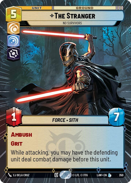 Image for The Stranger - No Survivors (Hyperspace) [A Lawless Time] - Star Wars: Unlimited