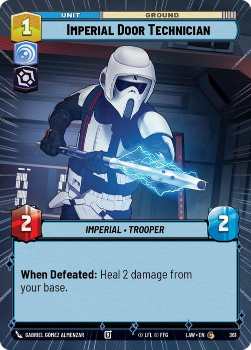 Image for Imperial Door Technician (Hyperspace) [A Lawless Time] - Star Wars: Unlimited