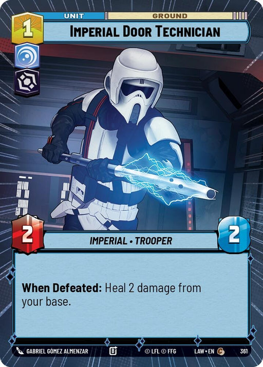 Image for Imperial Door Technician (Hyperspace) [A Lawless Time] - Star Wars: Unlimited