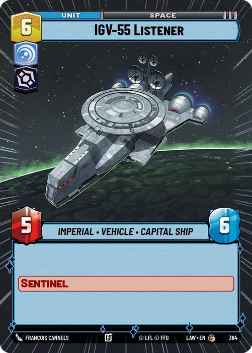 Image for IGV-55 Listener (Hyperspace) [A Lawless Time] - Star Wars: Unlimited