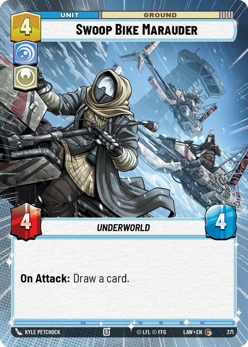 Image for Swoop Bike Marauder (Hyperspace) [A Lawless Time] - Star Wars: Unlimited