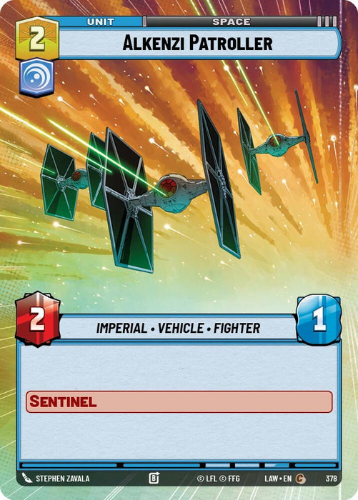 Image for Alkenzi Patroller (Hyperspace) [A Lawless Time] - Star Wars: Unlimited