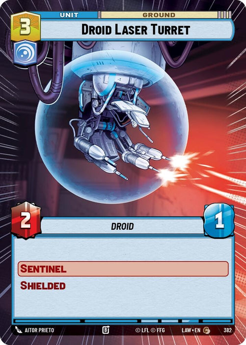 Image for Droid Laser Turret (Hyperspace) [A Lawless Time] - Star Wars: Unlimited