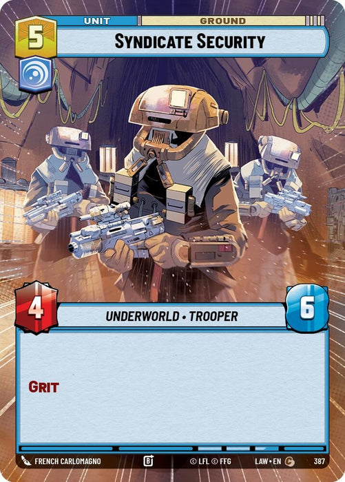 Image for Syndicate Security (Hyperspace) [A Lawless Time] - Star Wars: Unlimited