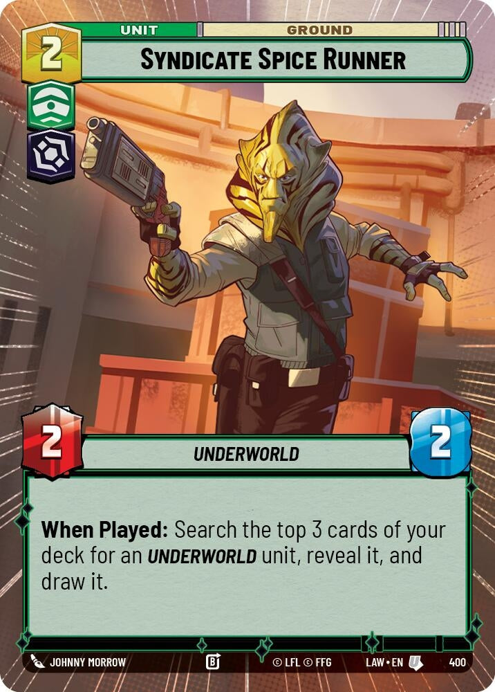 Image for Syndicate Spice Runner (Hyperspace) [A Lawless Time] - Star Wars: Unlimited