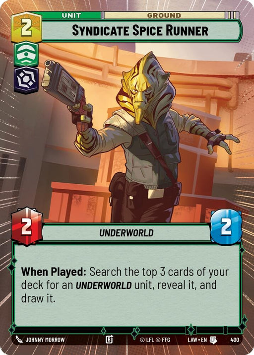 Image for Syndicate Spice Runner (Hyperspace) [A Lawless Time] - Star Wars: Unlimited