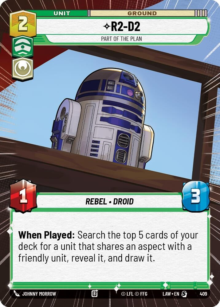 Image for R2-D2 - Part of the Plan (Hyperspace) [A Lawless Time] - Star Wars: Unlimited