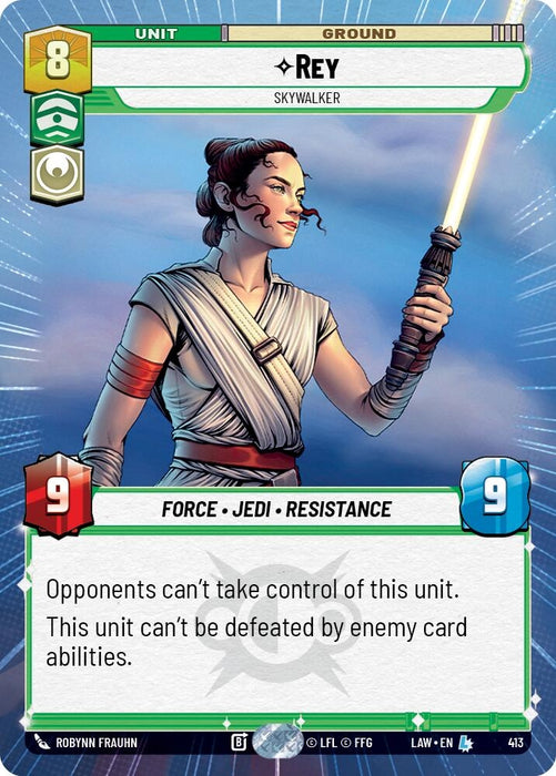 Image for Rey - Skywalker (Hyperspace) [A Lawless Time] - Star Wars: Unlimited