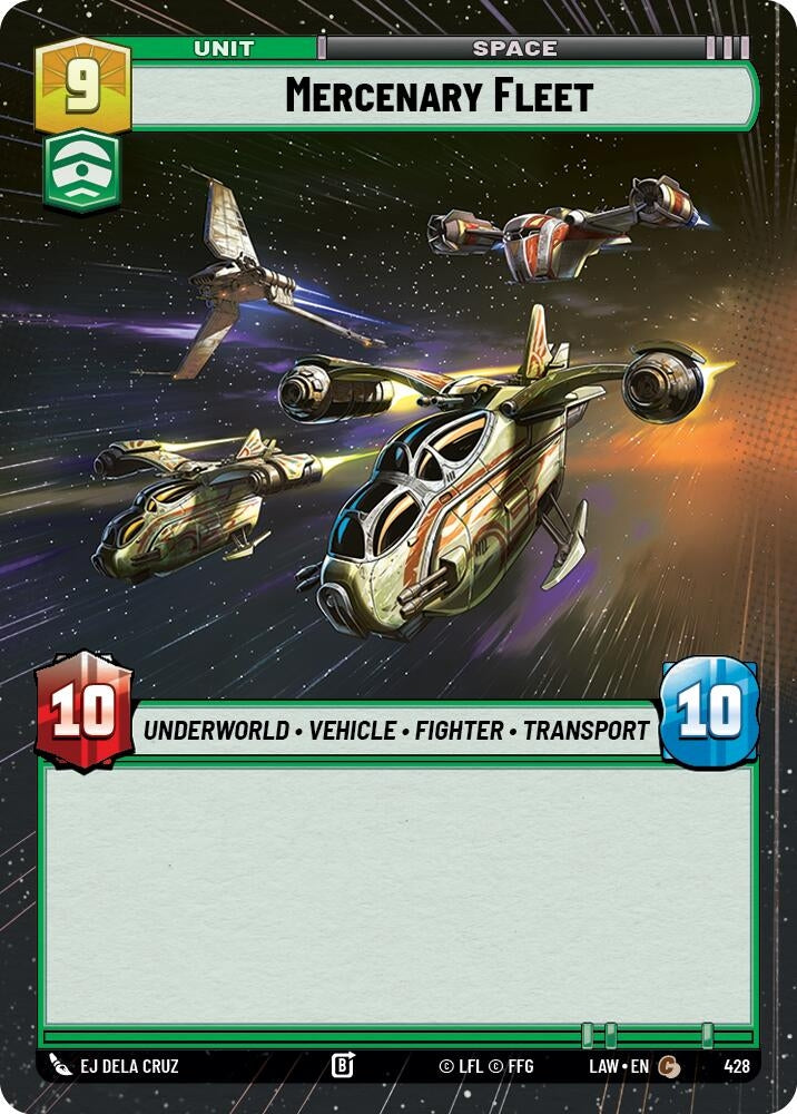 Image for Mercenary Fleet (Hyperspace) [A Lawless Time] - Star Wars: Unlimited