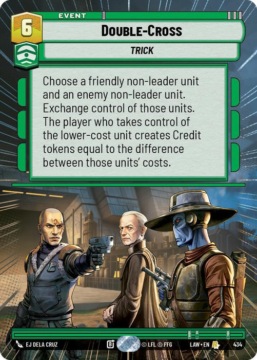 Image for Double-Cross (Hyperspace) [A Lawless Time] - Star Wars: Unlimited