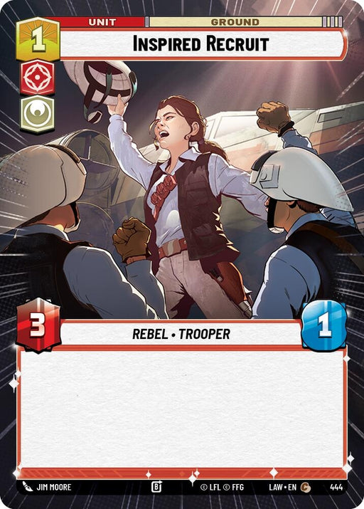 Image for Inspired Recruit (Hyperspace) [A Lawless Time] - Star Wars: Unlimited