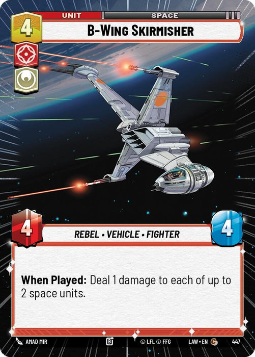 Image for B-Wing Skirmisher (Hyperspace) [A Lawless Time] - Star Wars: Unlimited