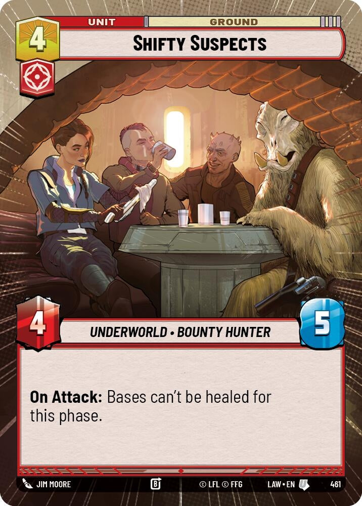 Image for Shifty Suspects (Hyperspace) [A Lawless Time] - Star Wars: Unlimited