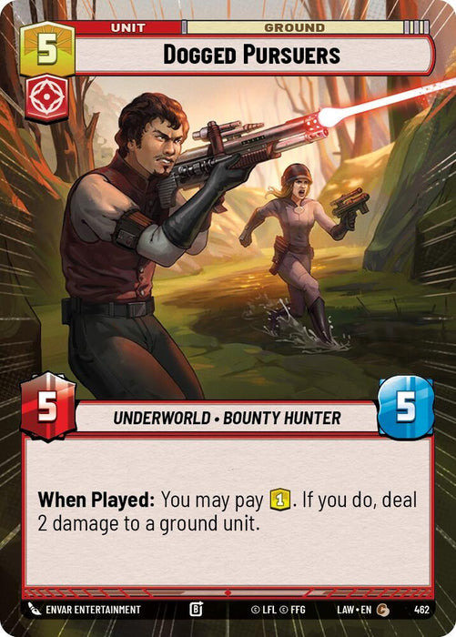 Image for Dogged Pursuers (Hyperspace) [A Lawless Time] - Star Wars: Unlimited
