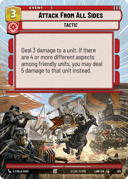 Image for Attack From All Sides (Hyperspace) [A Lawless Time] - Star Wars: Unlimited