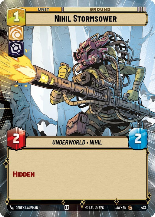 Image for Nihil Stormsower (Hyperspace) [A Lawless Time] - Star Wars: Unlimited