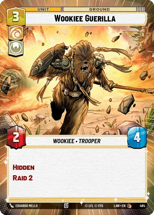 Image for Wookiee Guerilla (Hyperspace) [A Lawless Time] - Star Wars: Unlimited