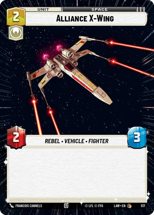Image for Alliance X-Wing (Hyperspace) [A Lawless Time] - Star Wars: Unlimited