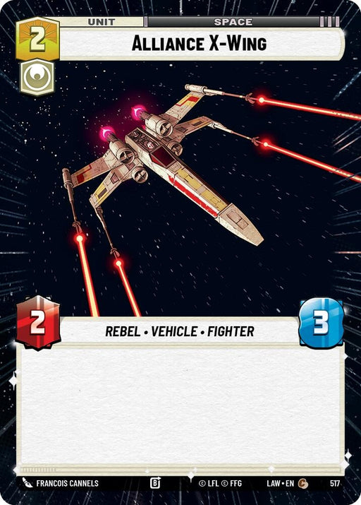 Image for Alliance X-Wing (Hyperspace) [A Lawless Time] - Star Wars: Unlimited