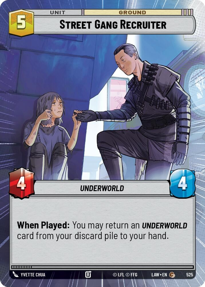 Image for Street Gang Recruiter (Hyperspace) [A Lawless Time] - Star Wars: Unlimited