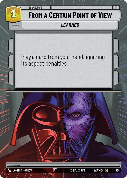 Image for From a Certain Point of View (Hyperspace) [A Lawless Time] - Star Wars: Unlimited
