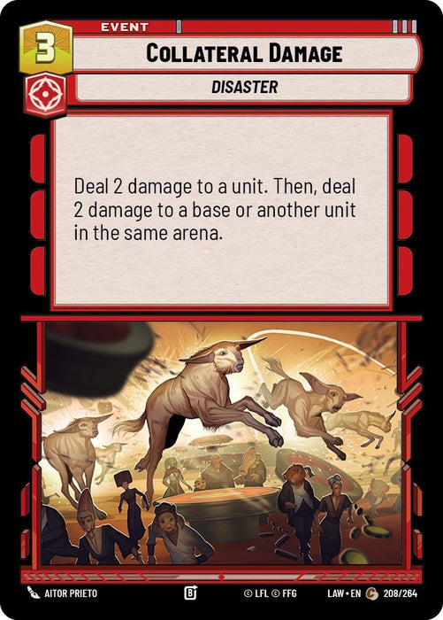 Image for Collateral Damage (208/264) [A Lawless Time] - Star Wars: Unlimited
