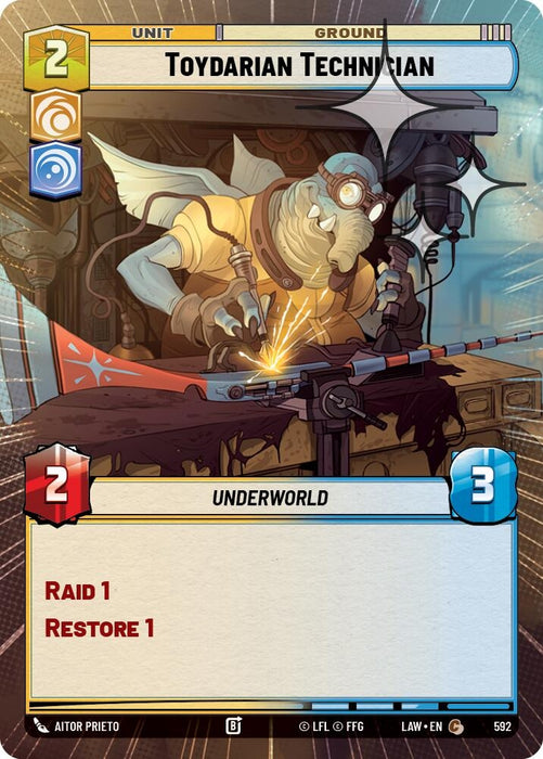 Image for Toydarian Technician (Hyperspace Foil) (354) [A Lawless Time] - Star Wars: Unlimited