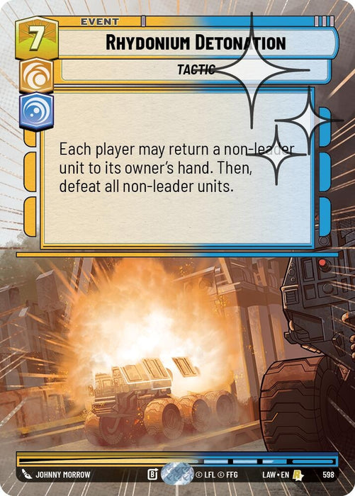 Image for Rhydonium Detonation (Hyperspace Foil) (360) [A Lawless Time] - Star Wars: Unlimited