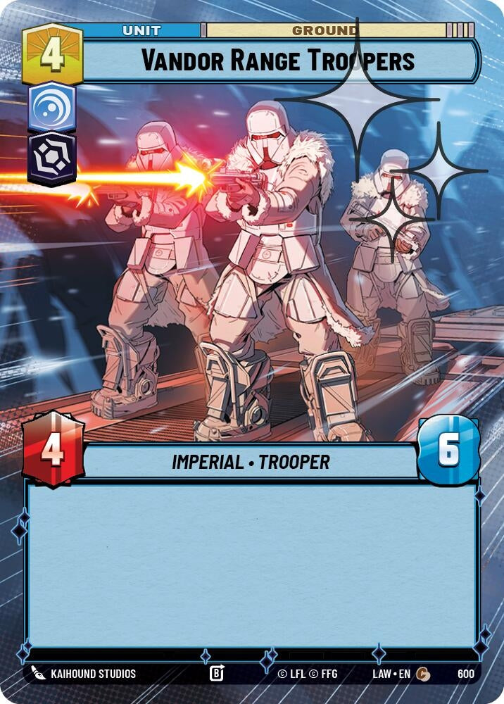 Image for Vandor Range Troopers (Hyperspace Foil) (362) [A Lawless Time] - Star Wars: Unlimited