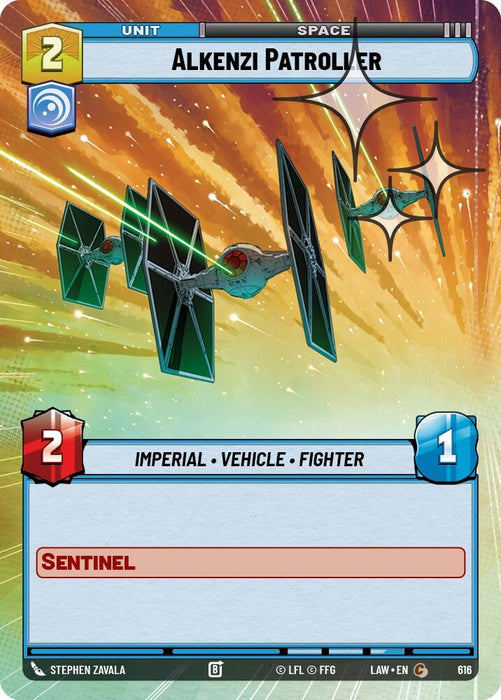 Image for Alkenzi Patroller (Hyperspace Foil) (378) [A Lawless Time] - Star Wars: Unlimited