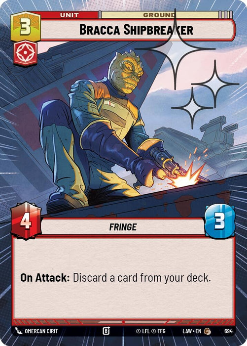 Image for Bracca Shipbreaker (Hyperspace Foil) (456) [A Lawless Time] - Star Wars: Unlimited