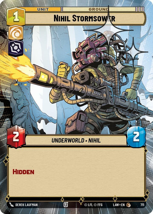 Image for Nihil Stormsower (Hyperspace Foil) (473) [A Lawless Time] - Star Wars: Unlimited