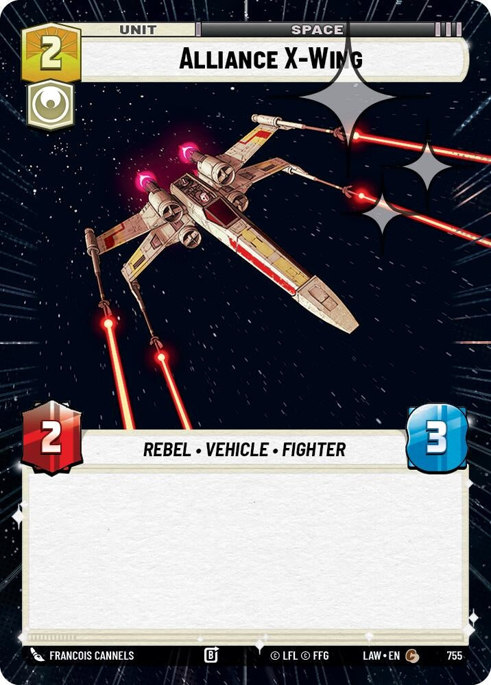 Image for Alliance X-Wing (Hyperspace Foil) (517) [A Lawless Time] - Star Wars: Unlimited