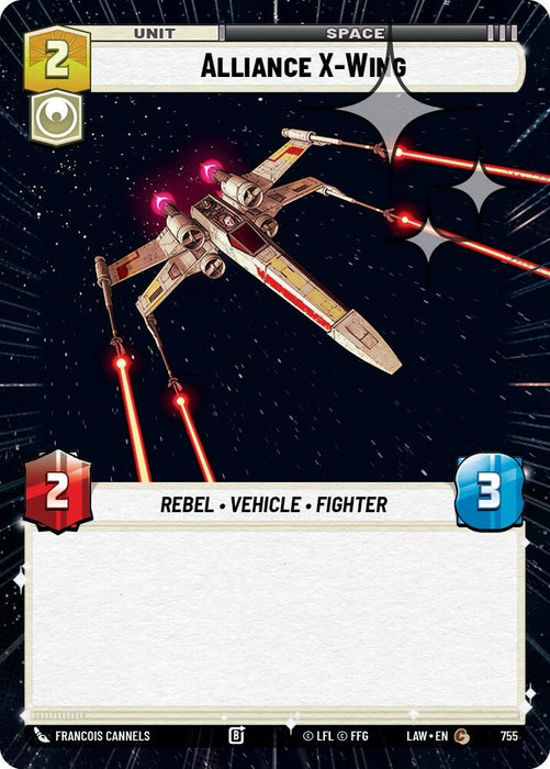 Image for Alliance X-Wing (Hyperspace Foil) (517) [A Lawless Time] - Star Wars: Unlimited